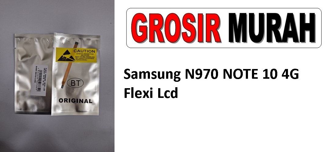 Samsung N970 NOTE 10 4G Flexible Fleksibel Flexibel Main LCD Motherboard Connector Flex Cable Spare Part Grosir Sparepart Hp
