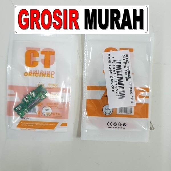 Samsung T295 Tab A8 Fleksibel Charger Ori Fleksi Spare Part Grosir Fleksibel Original Papan Board Konektor Flexible Flexibel Cas Charging Port Dock Flex Cable / sparepart hp murah di roxy