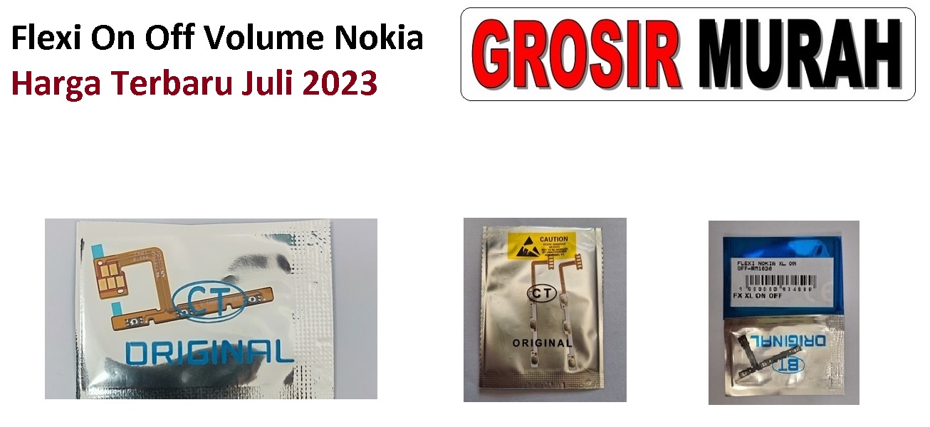 Sparepart Hp Flex On off Volume Nokia Terbaru Juli 2023 Flexible Flexibel Power On Off Volume Flex Cable Spare Part Grosir Sparepart hp