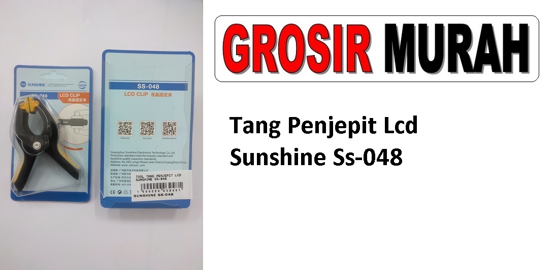 Sunshine Ss-048 Tang Penjepit Lcd Spare Part Grosir Sparepart Hp Tool Kit Alat Serpis Hp
