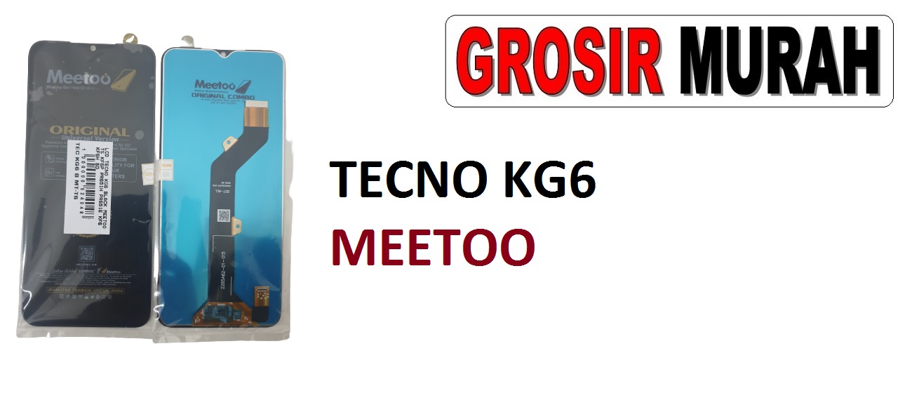 TECNO KG6 KF6P LCD MEETOO PR651H PR651E KF6 KF6H BD3 SPARK 7 7T 8 POP 5P LCD Display Digitizer Touch Screen Spare Part Sparepart hp murah Grosir LCD Meetoo garansi lem