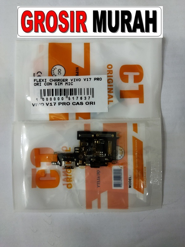 VIVO V17 PRO CON SIM MIC Flexi Charger Ori Spare Part Grosir Sparepart Hp Original Flexible Flexibel Papan Cas Charging Port Dock Flex Cable
