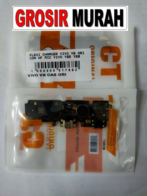 VIVO V9 CON HF MIC VIVO Y85 Y89 Flexi Charger Ori Spare Part Grosir Sparepart Hp Original Flexible Flexibel Papan Cas Charging Port Dock Flex Cable
