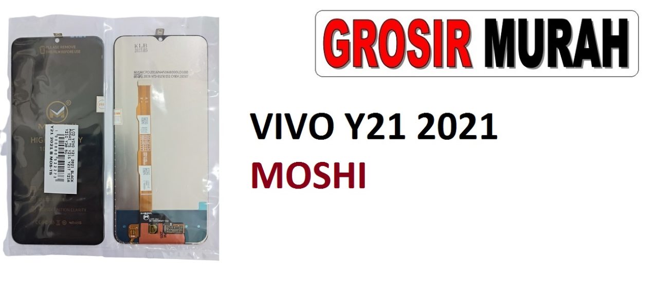 VIVO Y21 2021 LCD MOSHI Y21S Y21T Y21A Y21G Y30 5G Y15A Y21E Y02S Y16 LCD Display Digitizer Touch Screen Spare Part Sparepart hp murah Grosir LCD Meetoo winfocus incell lion mgku og moshi