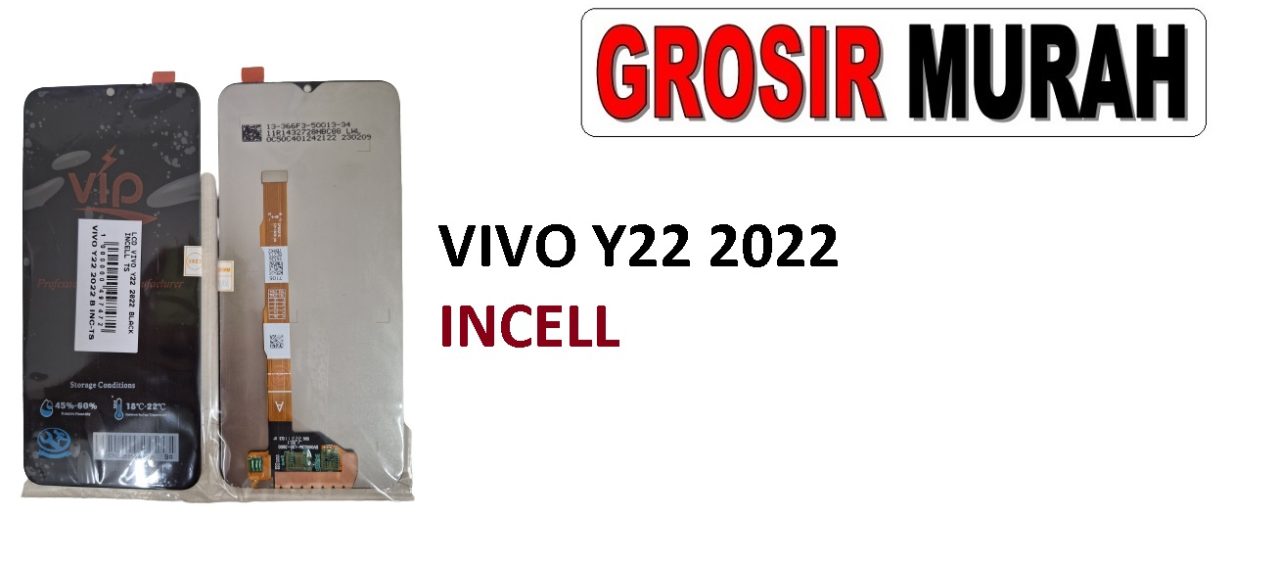VIVO Y22 2022 LCD INCELL LCD Display Digitizer Touch Screen Spare Part Sparepart hp murah Grosir LCD Meetoo winfocus incell lion mgku og moshi