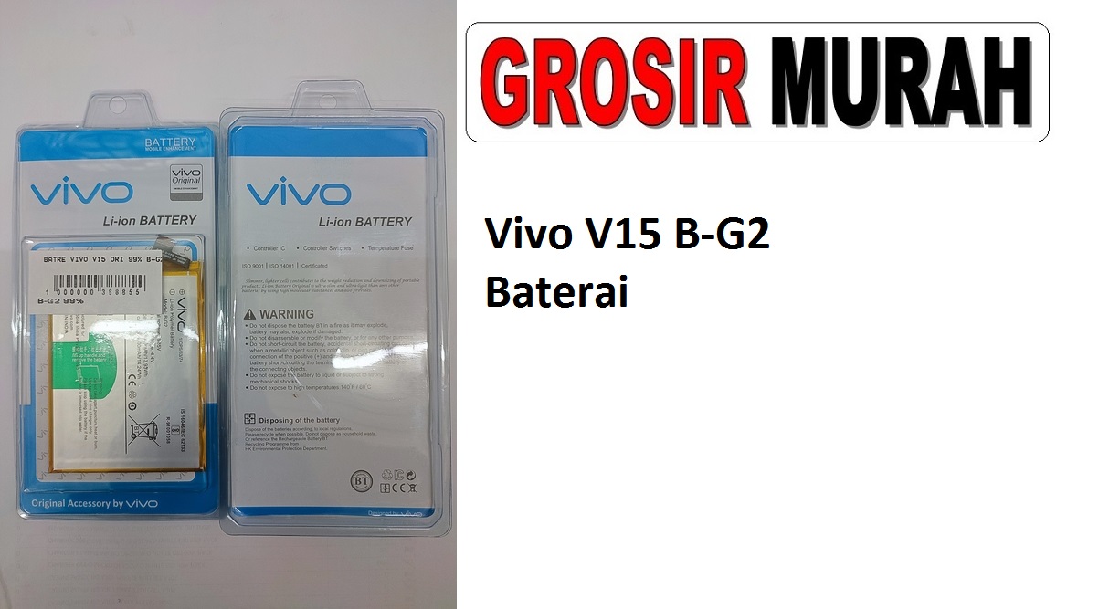 Vivo V15 B-G2 Sparepart hp Batre Battery Baterai Grosir