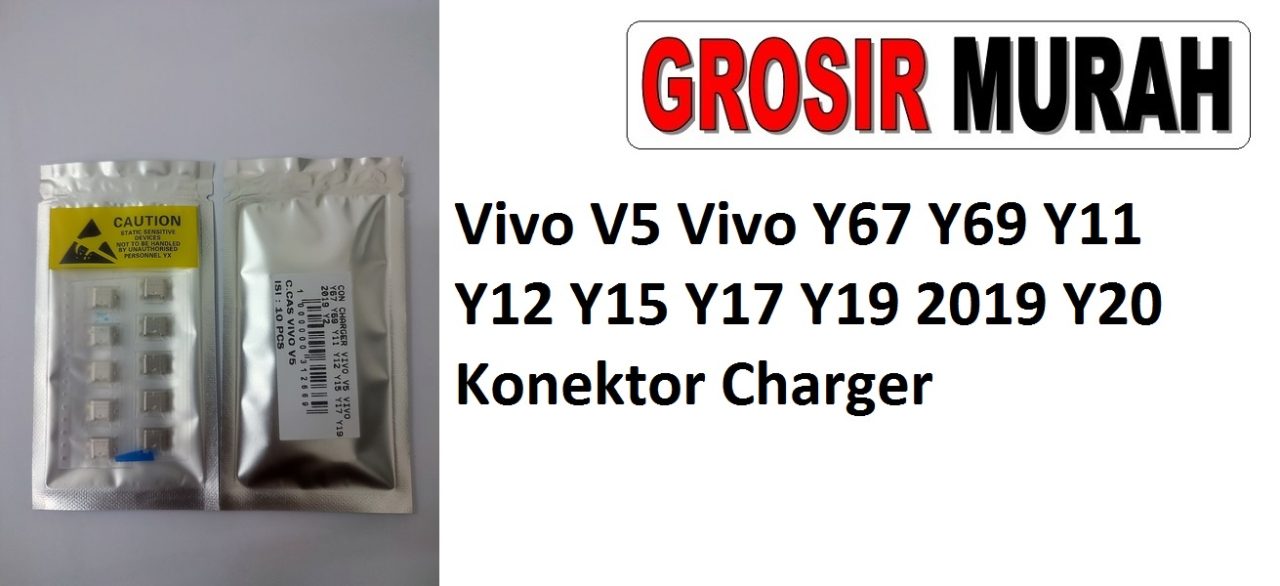 Vivo V5 Vivo Y67 Y69 Y11 Y12 Y15 Y17 Y19 2019 Y20 Konektor Charger Sparepart Hp Vivo Connector Charger Charging Port Dock Konektor Cas Spare Part Hp Grosir