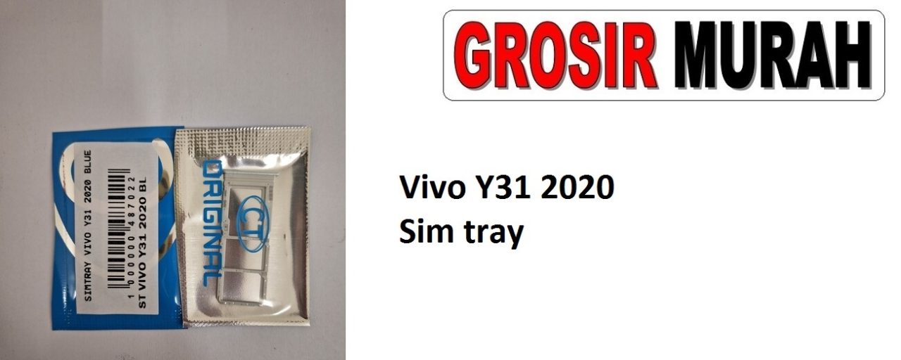 Vivo Y31 2020 Sparepart Hp Sim Card Tray Simtray Sim Tray Holder Simlock Tempat Kartu Sim Spare Part Hp Grosir

