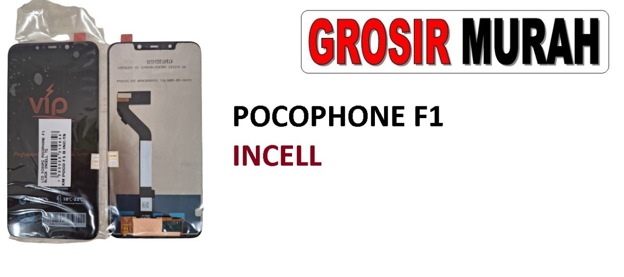 XIAOMI POCOPHONE F1 LCD INCELL LCD Display Digitizer Touch Screen Spare Part Sparepart hp murah Grosir LCD Meetoo winfocus incell lion mgku og moshi