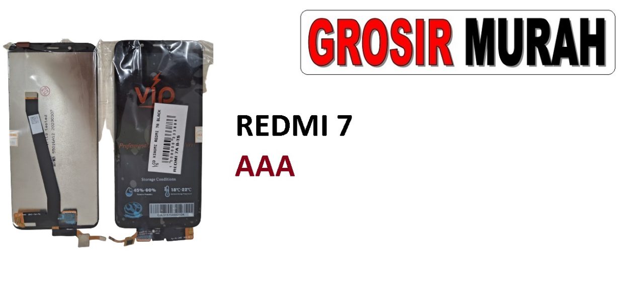 XIAOMI REDMI 7A LCD AAA LCD Display Digitizer Touch Screen Spare Part Sparepart hp murah Grosir LCD Meetoo winfocus incell lion mgku og moshi