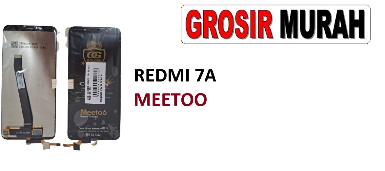 XIAOMI REDMI 7A LCD MEETOO LCD Display Digitizer Touch Screen Spare Part Sparepart hp murah Grosir LCD Meetoo winfocus incell lion mgku og moshi
