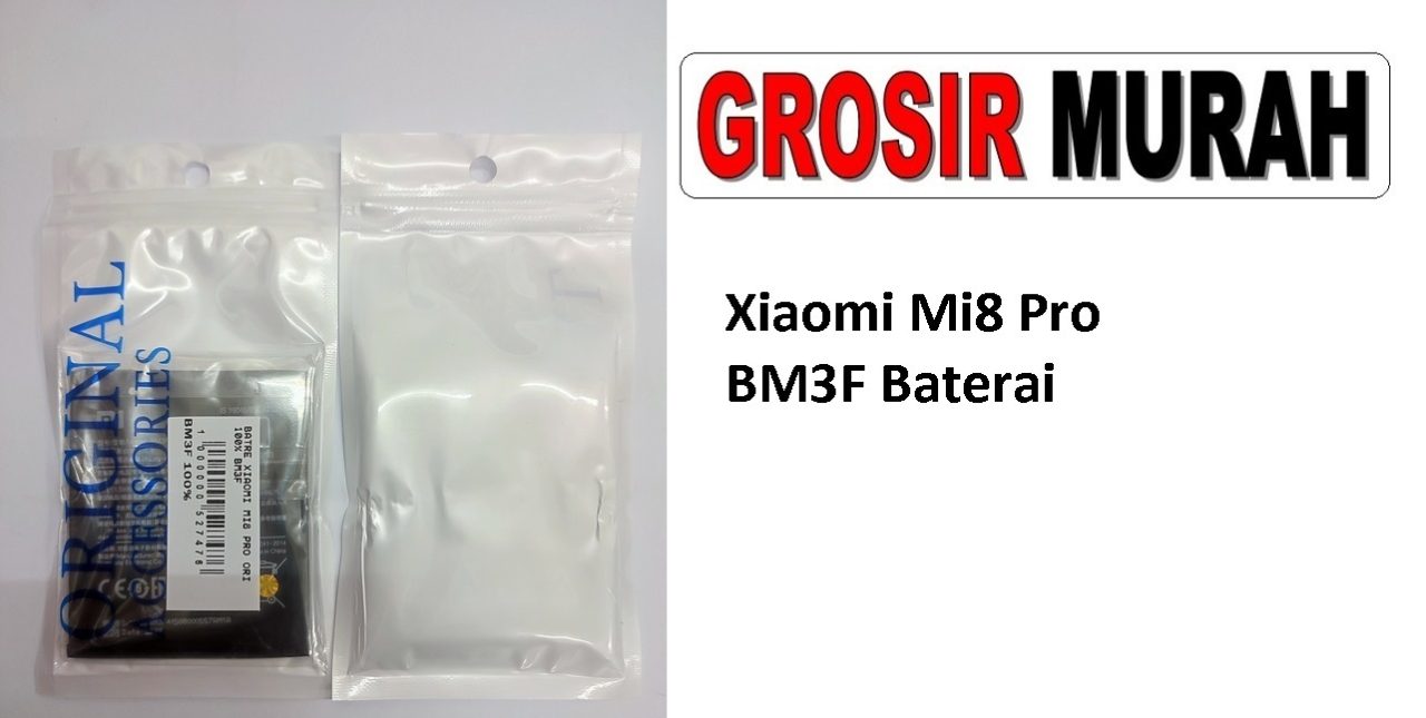 Xiaomi Mi8 Pro BM3F Sparepart hp Batre Battery Baterai Grosir
