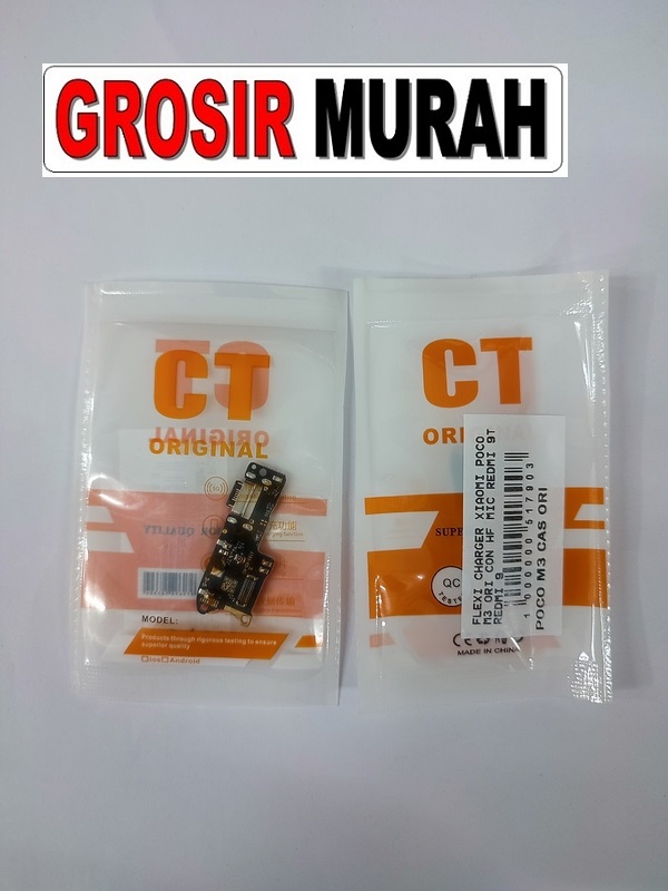 Xiaomi Poco M3 Redmi 9T 9 POWER Flexi Charger Ori Spare Part Grosir Sparepart Hp Fleksibel Xiaomi Original Flexible Flexibel Papan Cas Charging Port Dock Flex Cable
