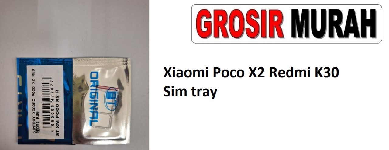 Xiaomi Poco X2 Redmi K30 Sparepart Hp Sim Card Tray Simtray Sim Tray Holder Simlock Tempat Kartu Sim Spare Part Hp Grosir
