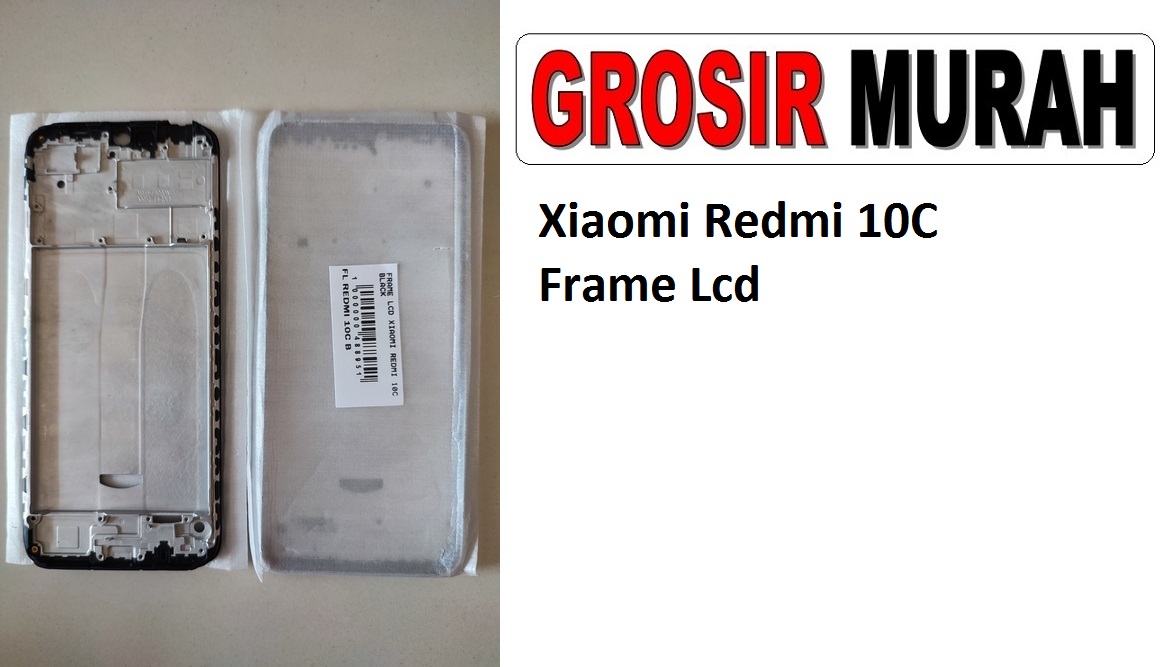Xiaomi Redmi 10C Sparepart Hp Middle Frame Lcd Tatakan Bezel Plate Spare Part Hp Grosir
