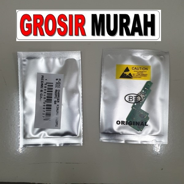 Xiaomi Redmi 6 Redmi 6A Fleksibel Charger Fleksi Flexi Con Cas Papan Board Konektor Fleksibel Flexible Grosir Spare Part Flexibel Flex Cable Charging Port Dock / sparepart hp banjarmasin