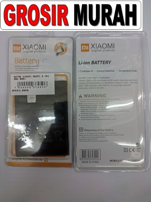 Xiaomi Redmi 8 BN51 Sparepart hp Batre Xiaomi Battery Baterai Grosir
