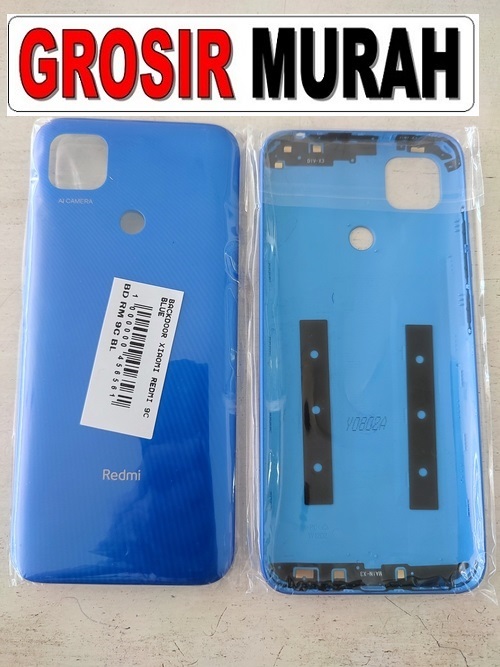 Xiaomi Redmi 9C Backdoor Sparepart Hp Xiaomi Back Battery Cover Rear Housing Tutup Belakang Baterai
