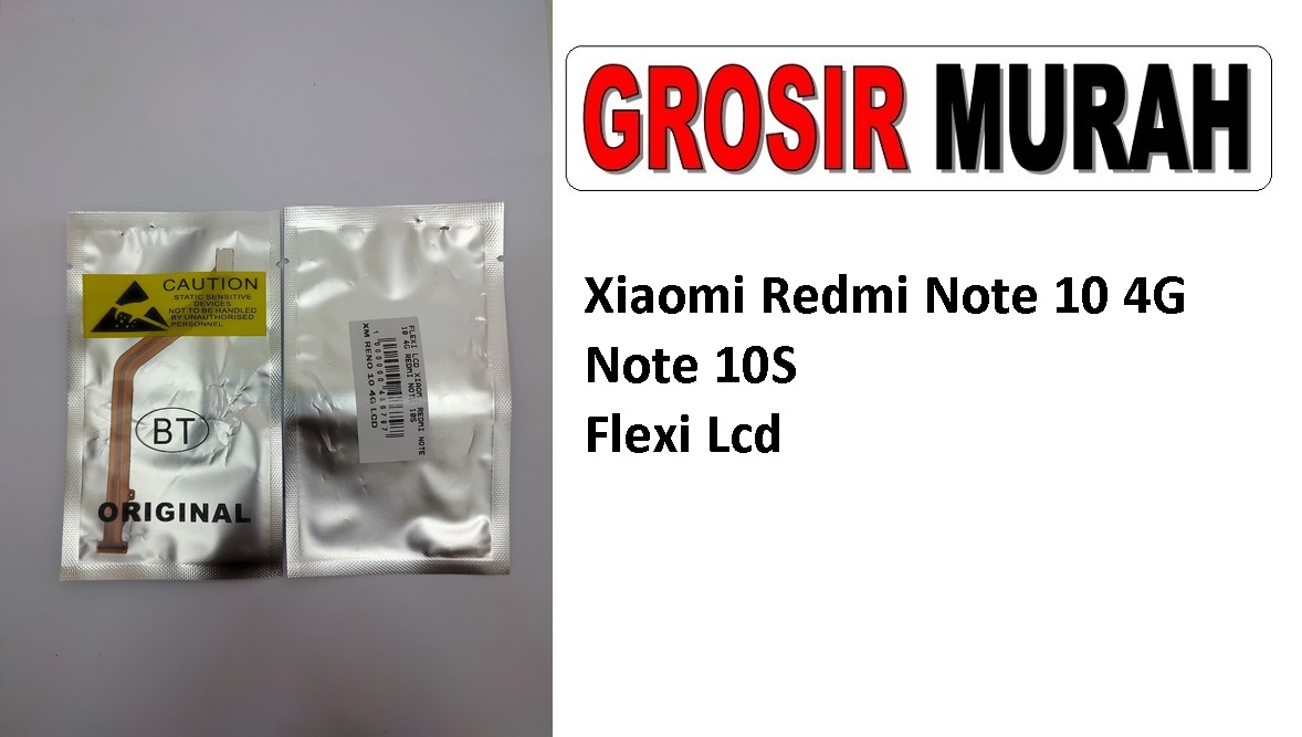 Xiaomi Redmi Note 10 4G Note 10S Flexible Fleksibel Flexibel Main LCD Motherboard Connector Flex Cable Spare Part Grosir Sparepart Hp
