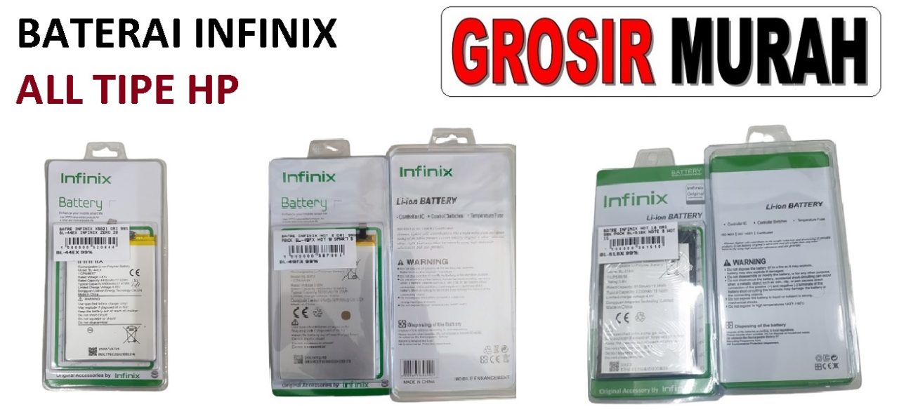 grosir baterai Infinix