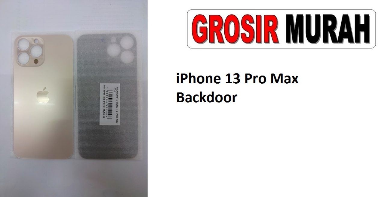 iPhone 13 Pro Max Sparepart Hp Backdoor Back Battery Cover Rear Housing Tutup Belakang Baterai
