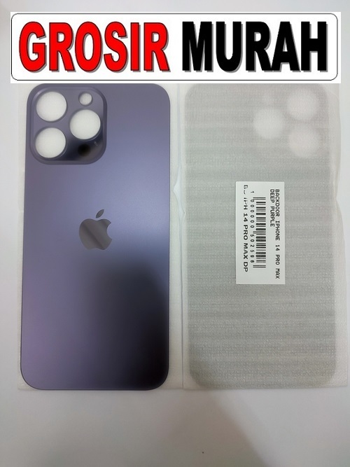 iPhone 14 Pro Max Sparepart Hp Backdoor Back Battery Cover Rear Housing Tutup Belakang Baterai
