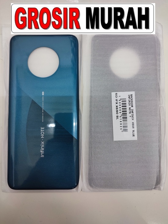 Infinix Note 7 X690 Sparepart Hp Backdoor Back Battery Cover Rear Housing Tutup Belakang Baterai