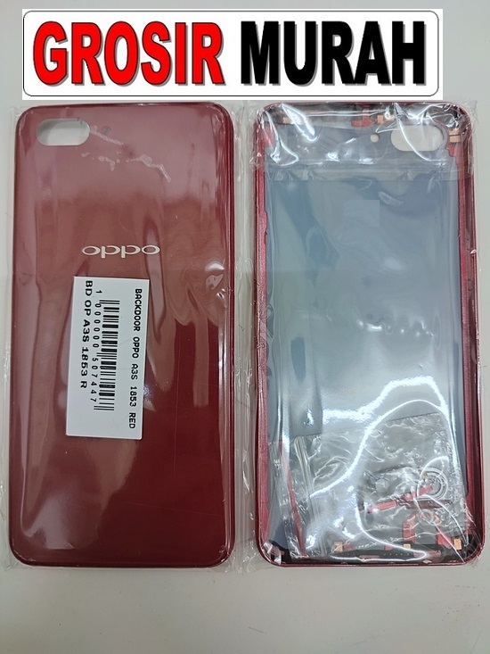 Oppo A3S 1853 Sparepart Hp Backdoor Back Battery Cover Rear Housing Tutup Belakang Baterai