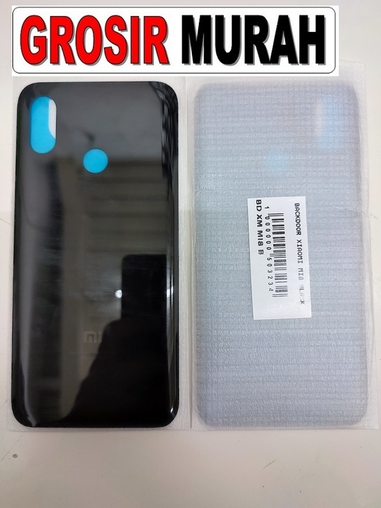 Xiaomi Mi8 Black Backdoor Back Battery Cover Rear Housing Tutup Belakang Baterai Toko Grosir Sparepart Hp Jakarta