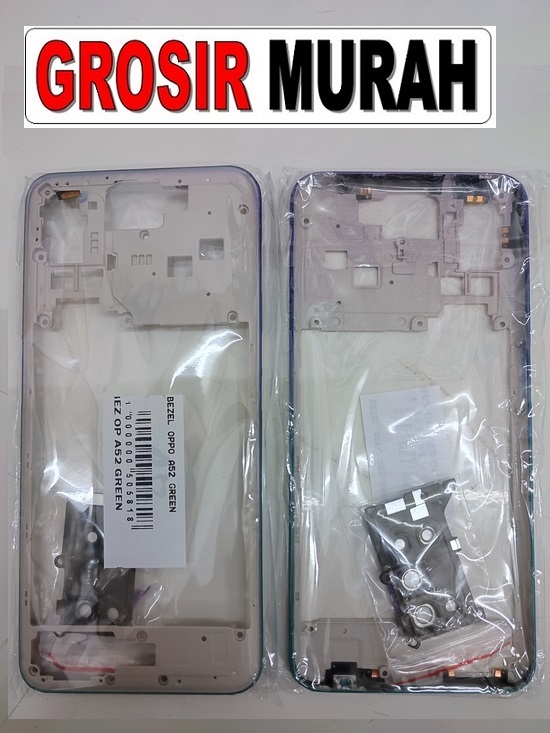 Oppo A52 Green Front Housing Middle Frame Bezel Plate Tutup Mesin Bazel Spare Part Toko Grosir Sparepart Hp Jakarta