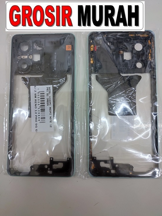 Xiaomi Redmi Note 12 Pro 5G Front Housing Middle Frame Bezel Plate Tutup Mesin Bazel Spare Part |  Toko Grosir Sparepart Hp Jakarta