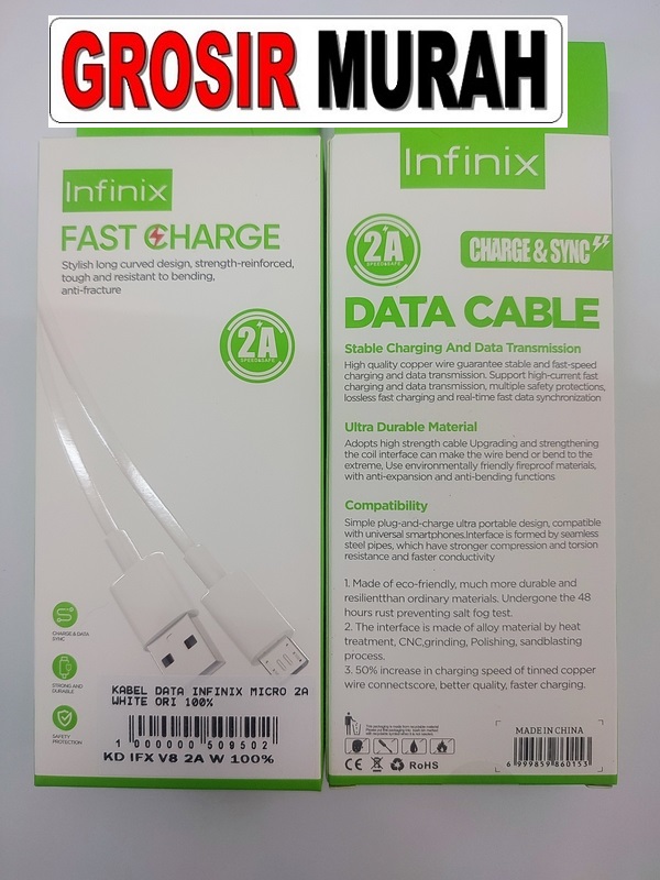 Infinix Micro 2A Sparepart Hp Micro Cable Charge Fast Charging Usb Super Vooc Spare Part Hp Grosir