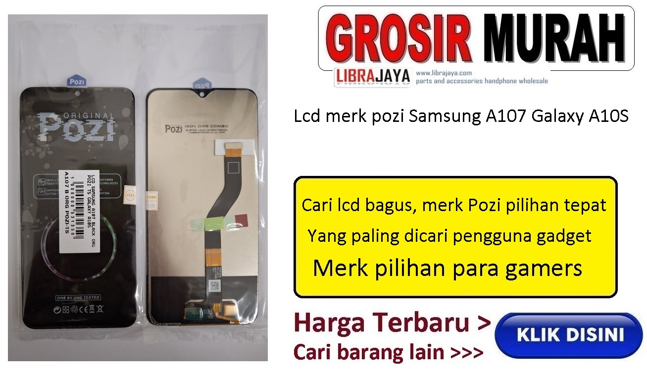 Samsung A107 Galaxy A10S Lcd Merk Pozi Display Digitizer Touch Screen