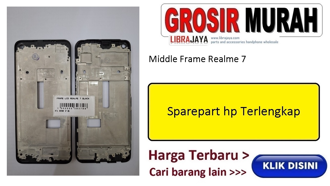 Realme 7 Middle Frame Lcd Tatakan Bezel Plate