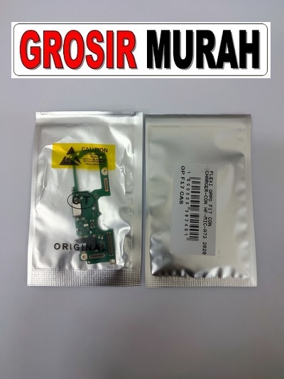 Oppo F17 A73 2020 Fleksibel Charger Fleksi Flexi Con Cas Papan Board Konektor Fleksibel Flexible Grosir Spare Part Flexibel Flex Cable Charging Port Dock Sparepart Hp Murah