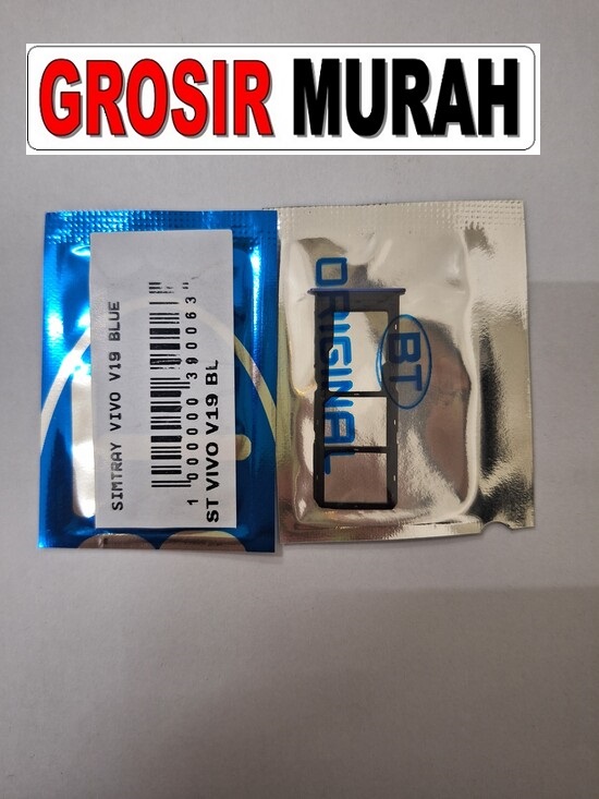 Vivo V19 Blue Sparepart Hp Sim Card Tray Simtray Sim Tray Holder Simlock Tempat Kartu Sim Spare Part Hp Grosir