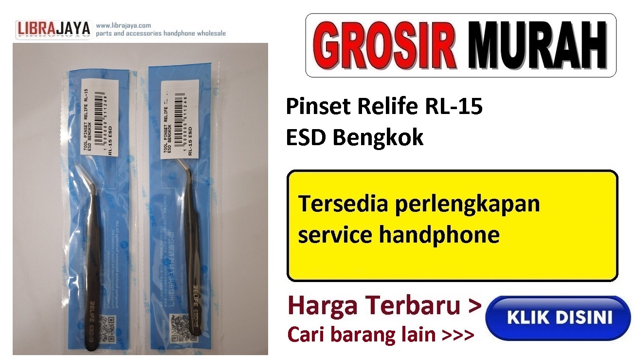 Relife Rl-15 Esd Bengkok Tool Kit Alat Serpis Hp Spare Part hp Terlengkap grosir sparepart hp jakarta |  sparepart hp murah |  toko online sparepart hp 