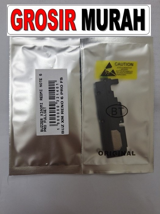 Buzzer Xiaomi Redmi Note 6 Pro Fullset