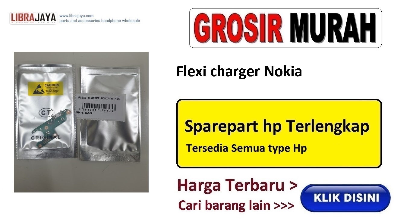 grosir fleksibel charger nokia