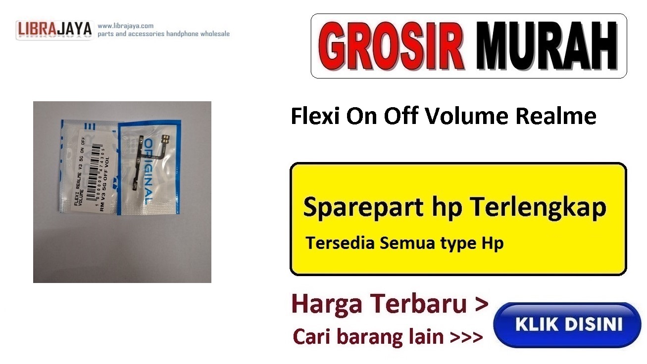 grosir fleksibel on off volume realme