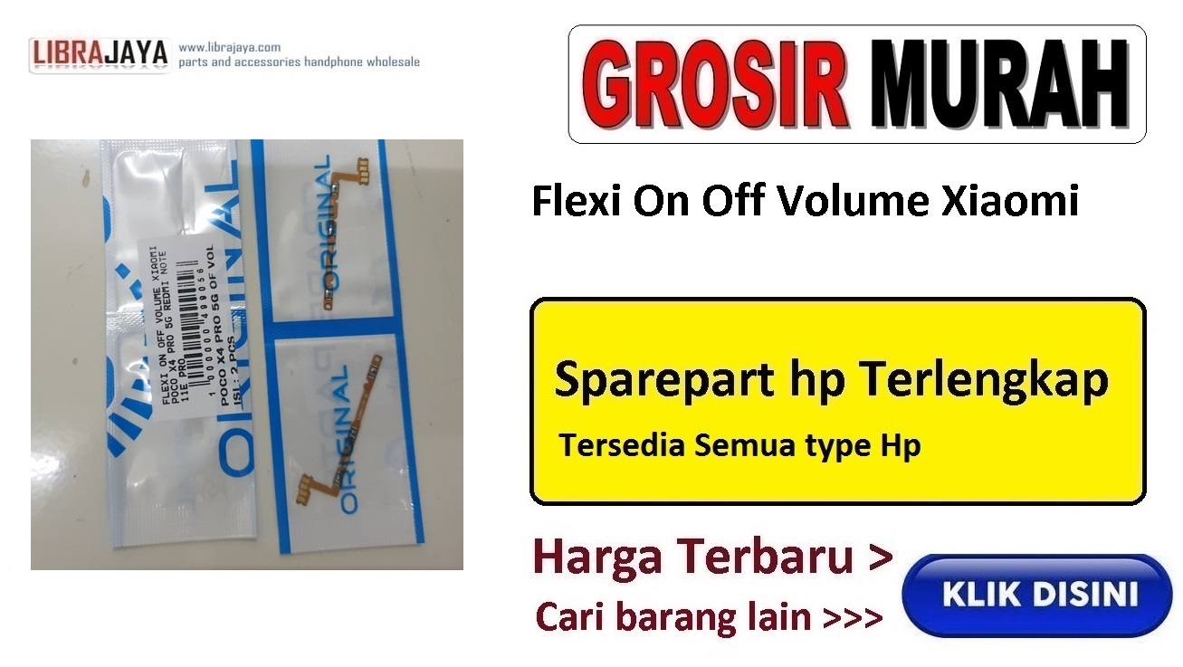 grosir fleksibel on off volume xiaomi