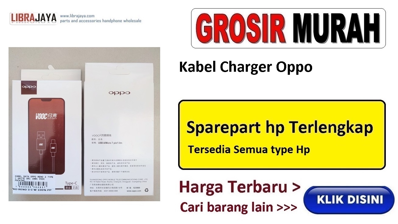 grosir kabel charger oppo