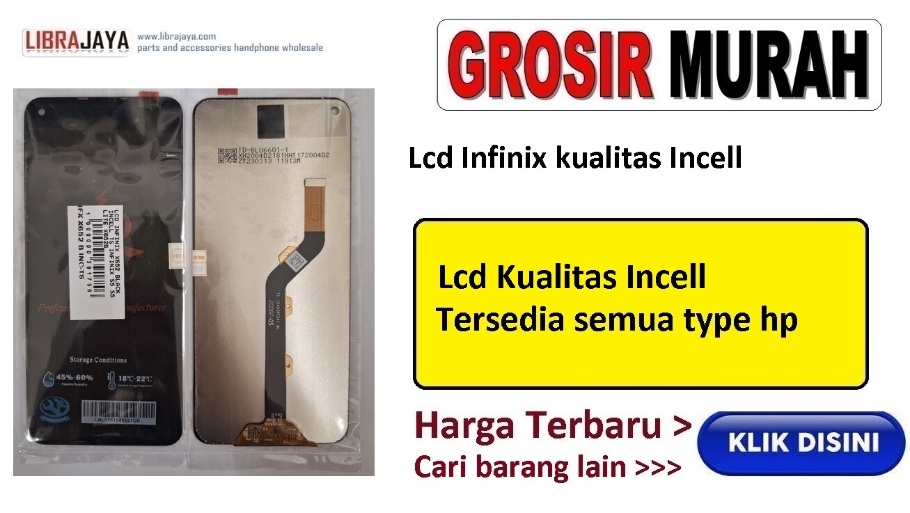 grosir lcd infinix kualitas incell