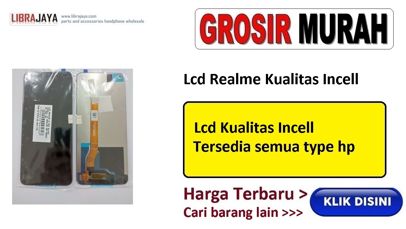 grosir lcd realme kualitas incell