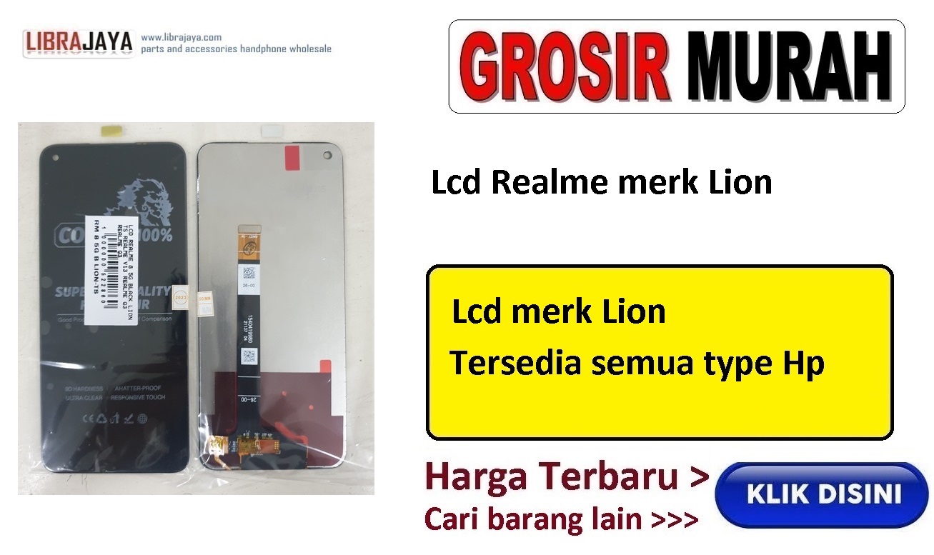 grosir lcd realme merk lion