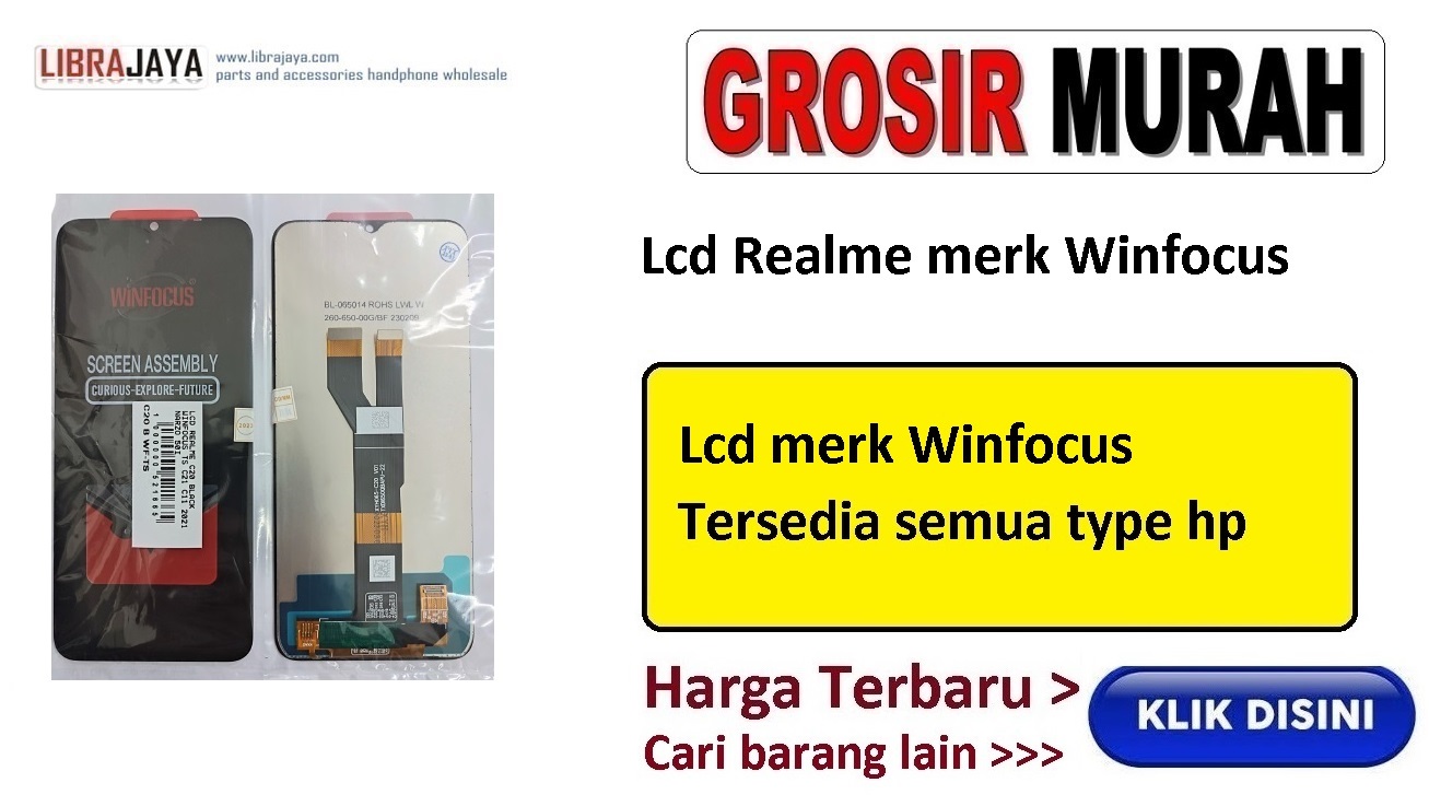 grosir lcd realme merk winfocus