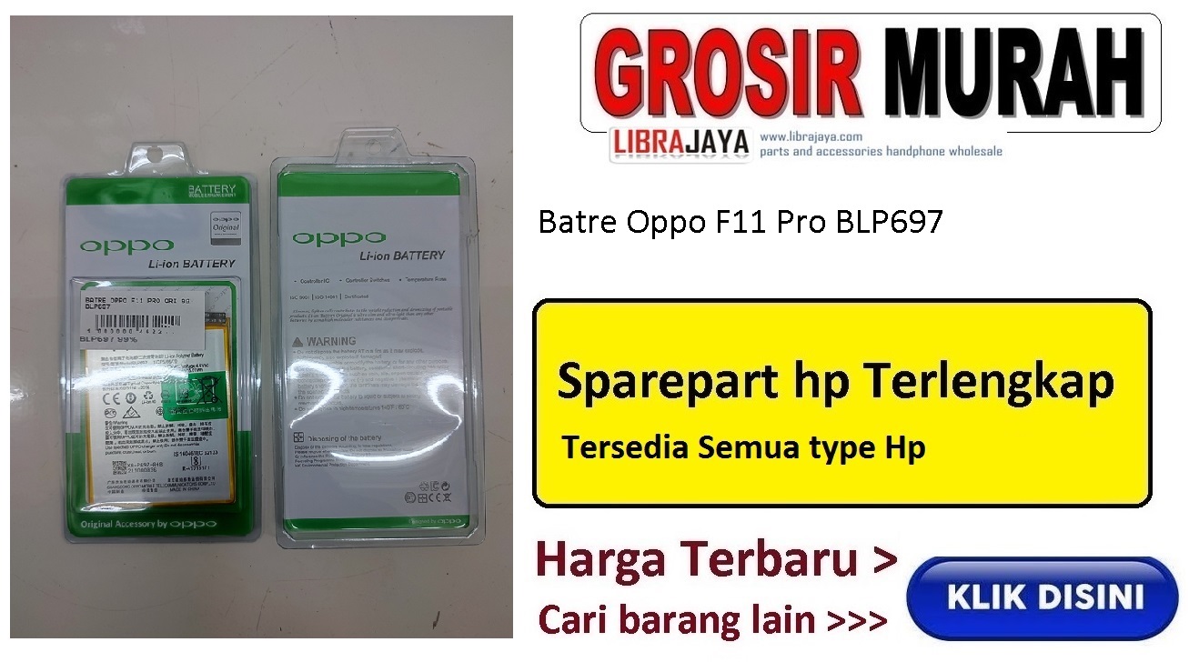 Batre Oppo F11 Pro Blp697