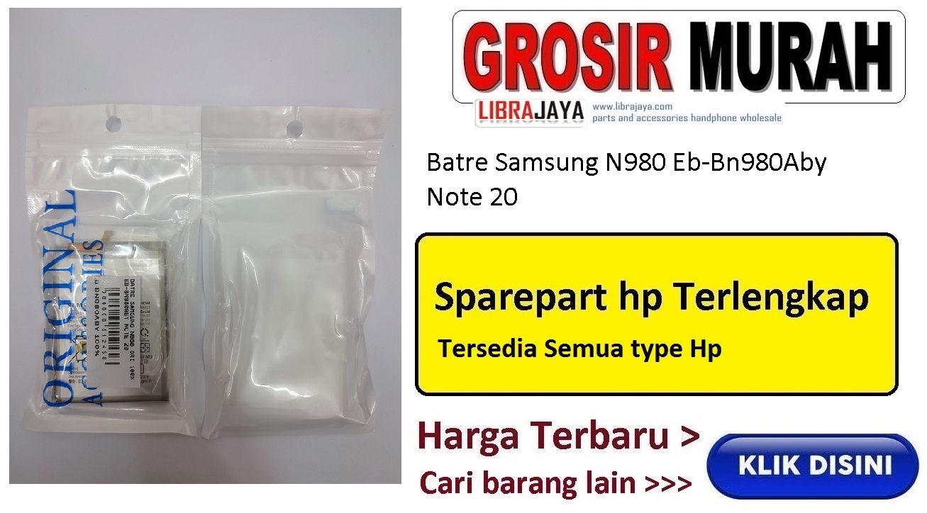 Batre Samsung N980 Eb-Bn980Aby Note 20
