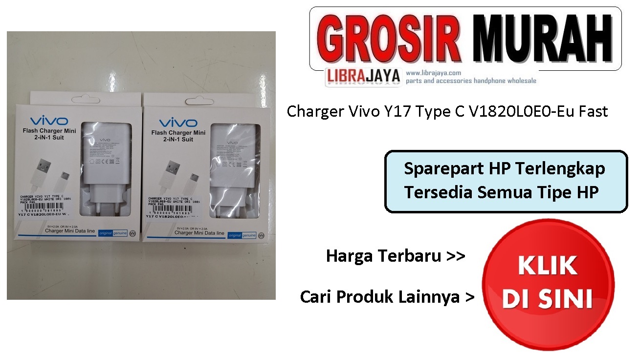 Charger Vivo Y17 Type C V1820L0E0-Eu Fast