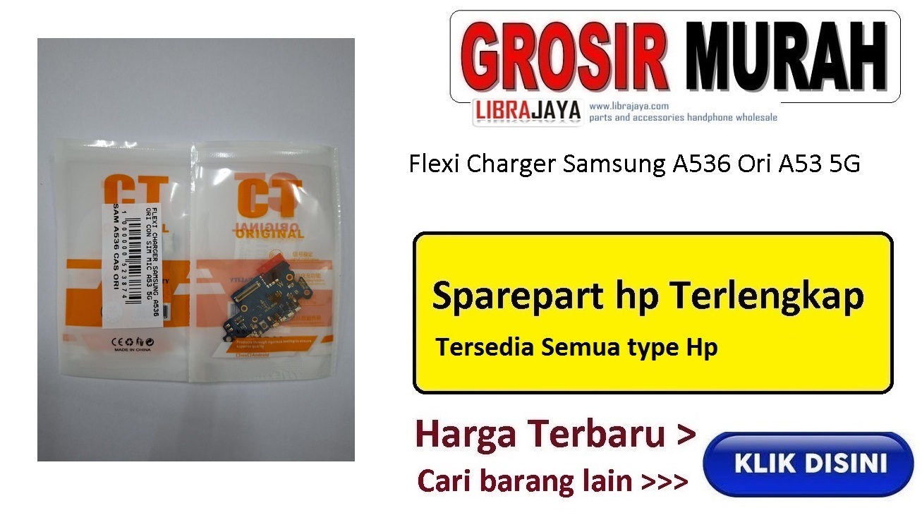 Fleksibel Charger Samsung A536 Ori Con Sim Mic A53 5G